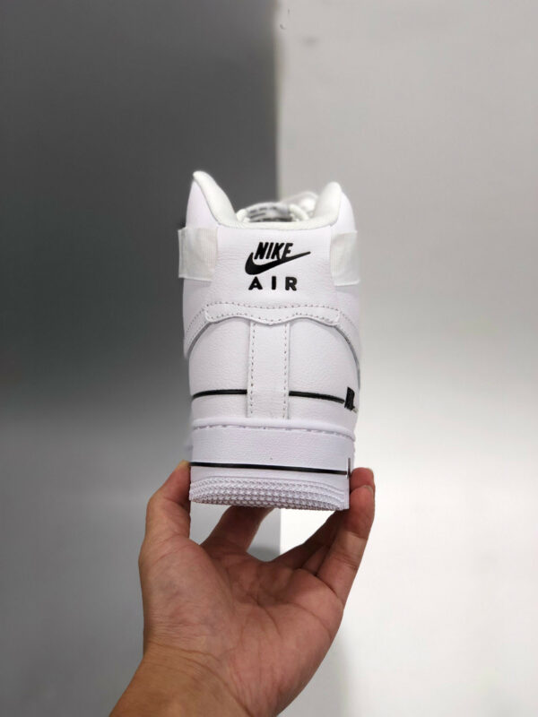 Nike Air Force 1 High 07 LV8 3 White Black CJ1385-100 For Sale