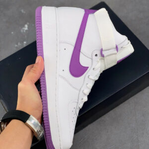 Nike Air Force 1 High White Dark Orchid  For Sale