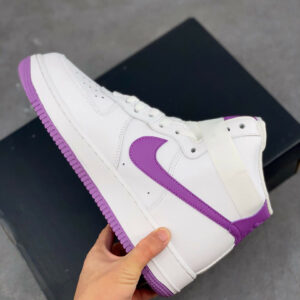 Nike Air Force 1 High White Dark Orchid  For Sale