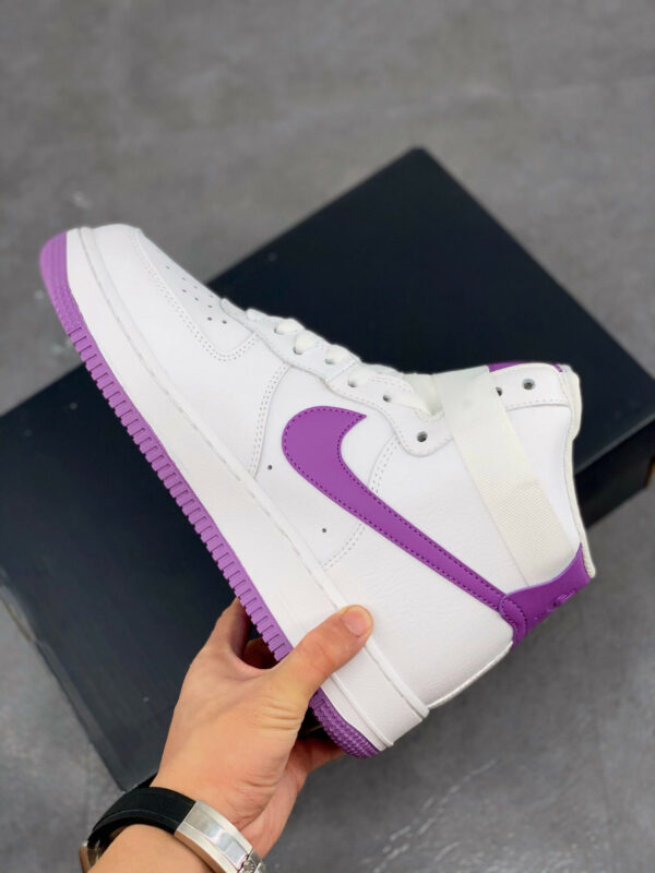 Nike Air Force 1 High White Dark Orchid  For Sale