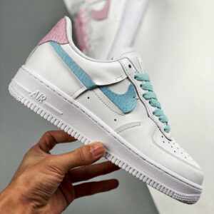 Nike Air Force 1 LXX White Pink Rise-Bleached Aqua For Sale