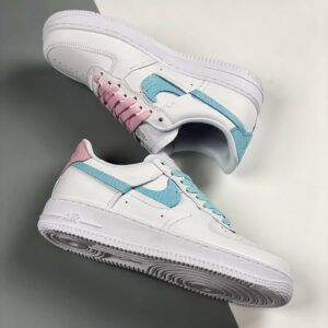 Nike Air Force 1 LXX White Pink Rise-Bleached Aqua For Sale