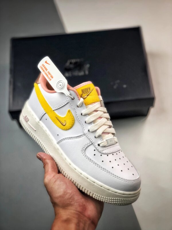 Nike Air Force 1 Low Mama White Yellow Strike DV2183-100 For Sale