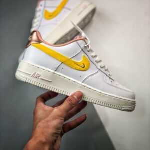 Nike Air Force 1 Low Mama White Yellow Strike DV2183-100 For Sale