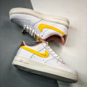 Nike Air Force 1 Low Mama White Yellow Strike DV2183-100 For Sale