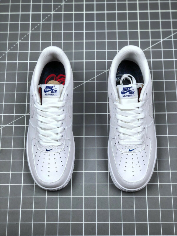 Nike Air Force 1 Low NBA Paris White University Red For Sale