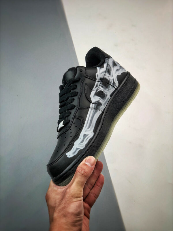 Nike Air Force 1 Low Skeleton Black BQ7541-001 For Sale