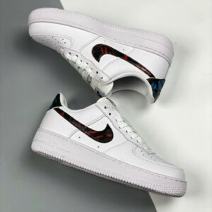 Nike Air Force 1 Low Tie Dye White Bright Crimson-Laser Blue-Black For Sale