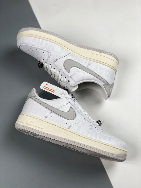 Nike Air Force 1 Low 1-800 White Vast Grey-Sail-Black For Sale