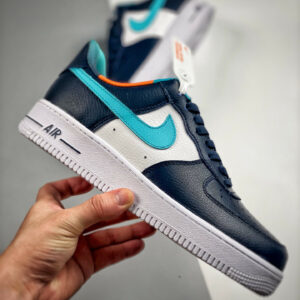 Nike Air Force 1 Low EMB Thunder Blue Washed Teal DM0109-400 For Sale