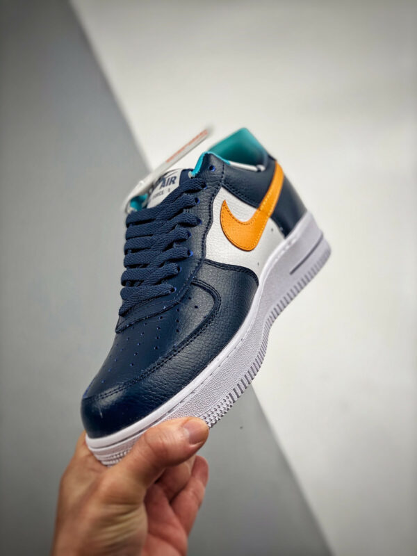 Nike Air Force 1 Low EMB Thunder Blue Washed Teal DM0109-400 For Sale