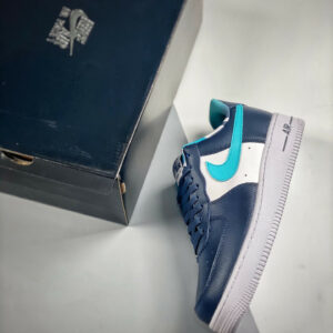 Nike Air Force 1 Low EMB Thunder Blue Washed Teal DM0109-400 For Sale