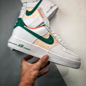 Nike Air Force 1 Low EMB White Malachite-Pearl White DM0109-100 For Sale