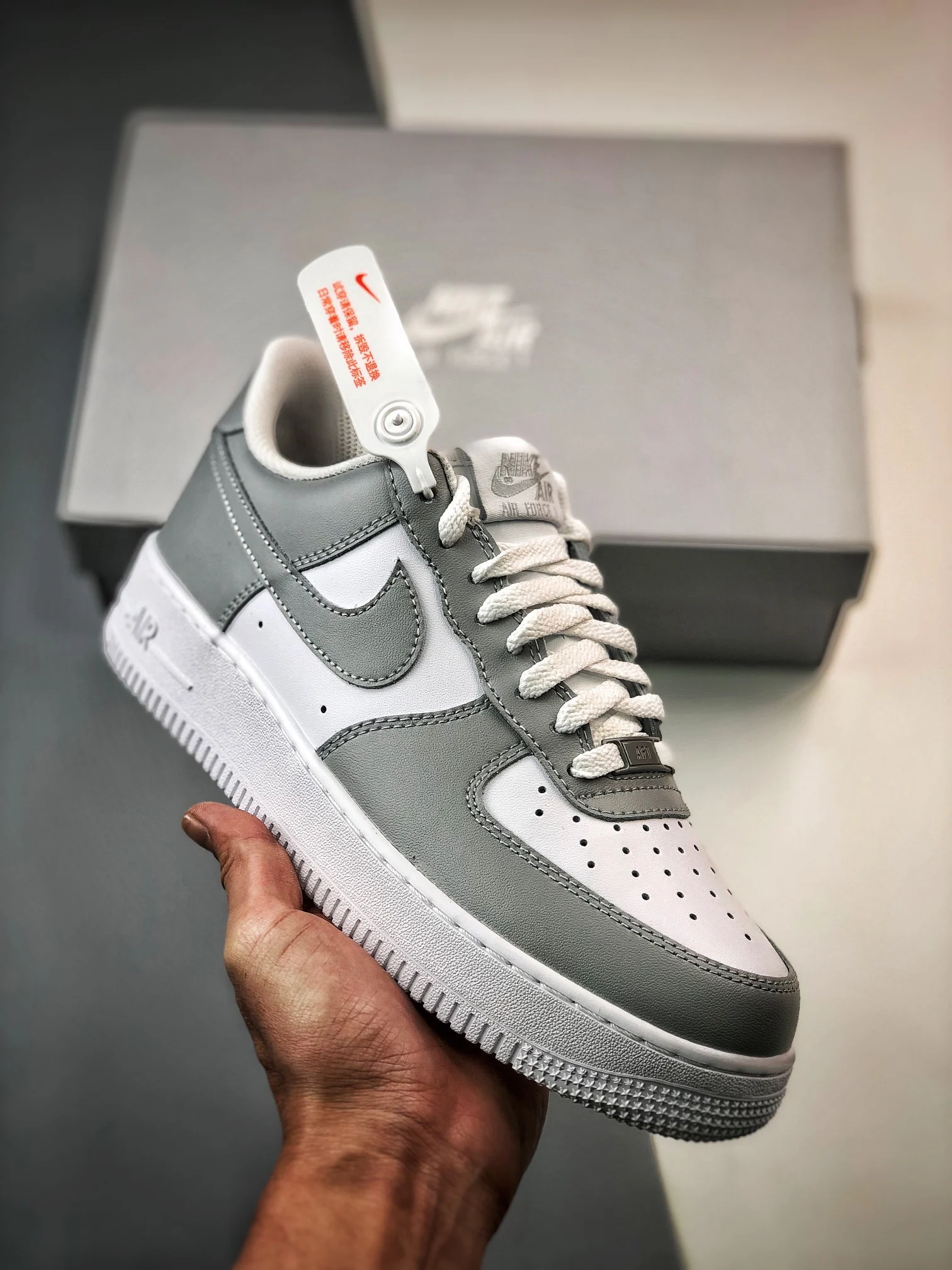 Nike Air Force 1 Low White Grey FD9763-101 For Sale