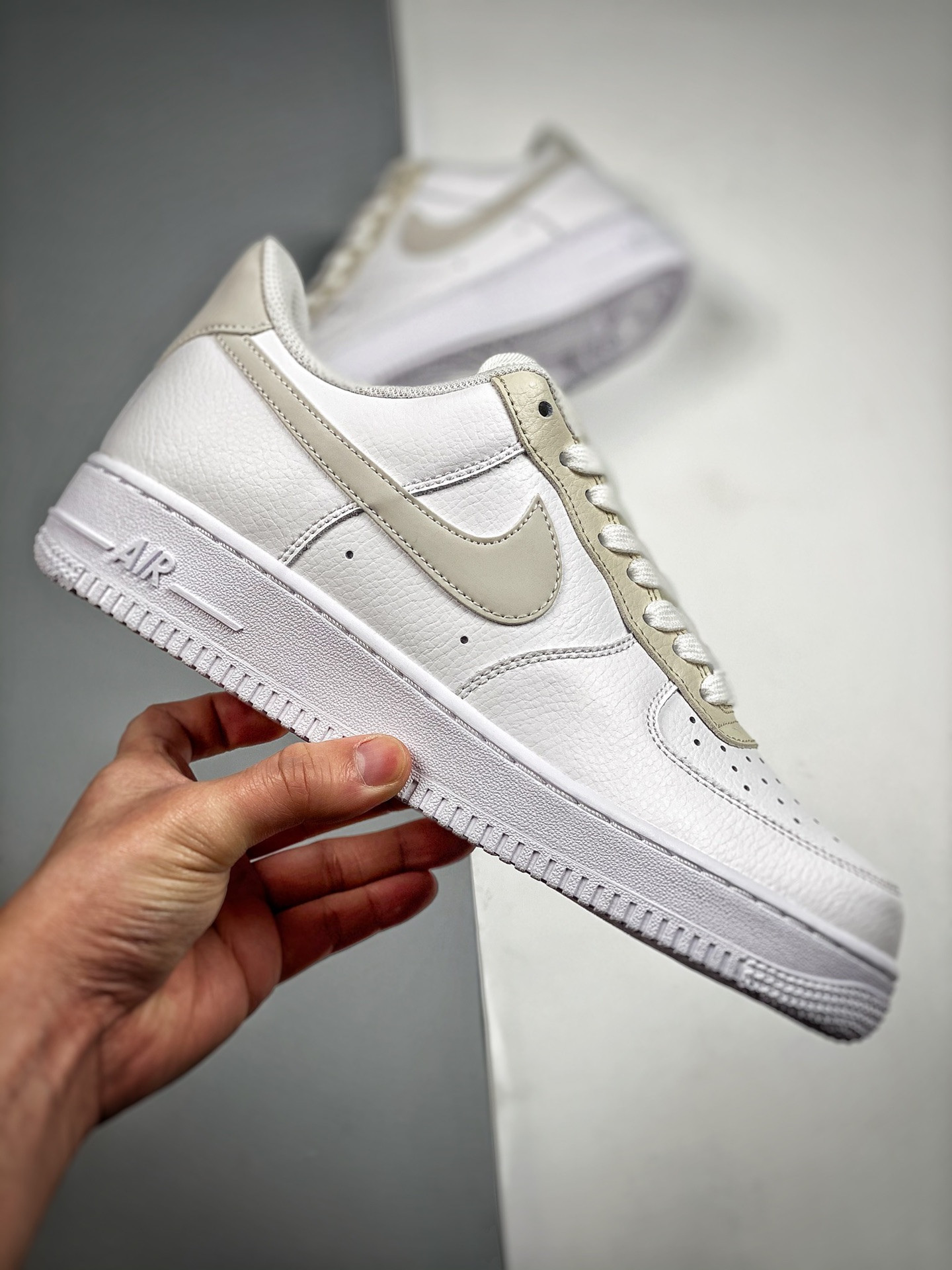 Nike Air Force 1 Low White Light Bone 315115-168 For Sale