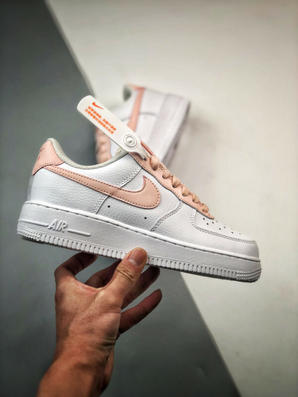 Nike Air Force 1 Low White Pale Coral-University Red 315115-167 For Sale