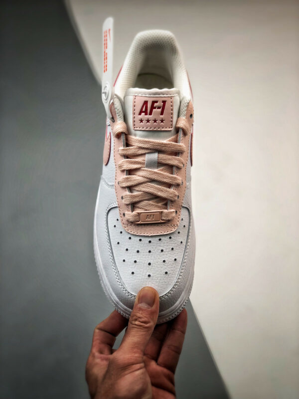 Nike Air Force 1 Low White Pale Coral-University Red 315115-167 For Sale