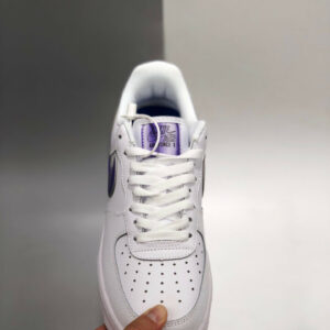 Nike Air Force 1 Low White Purple Sale Off