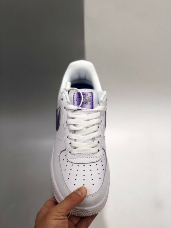 Nike Air Force 1 Low White Purple Sale Off