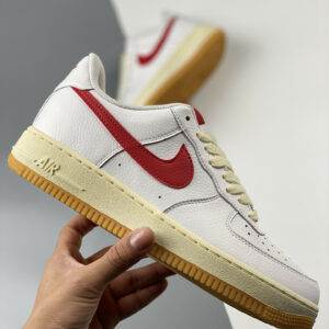 Nike Air Force 1 Low White and Red Gum FN3493-100 For Sale