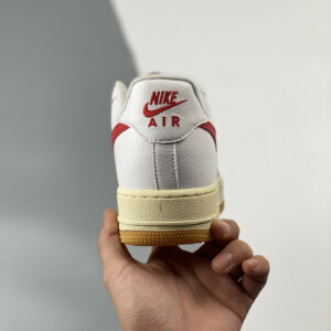 Nike Air Force 1 Low White and Red Gum FN3493-100 For Sale