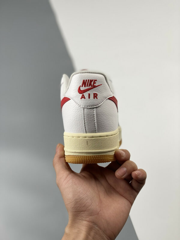 Nike Air Force 1 Low White and Red Gum FN3493-100 For Sale