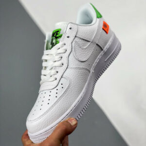 Nike Air Force 1 Low Worldwide White Dark Crimson-Green For Sale