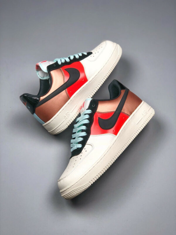 Nike Air Force 1 Metallic Red Bronze Black-Teal Tint For Sale