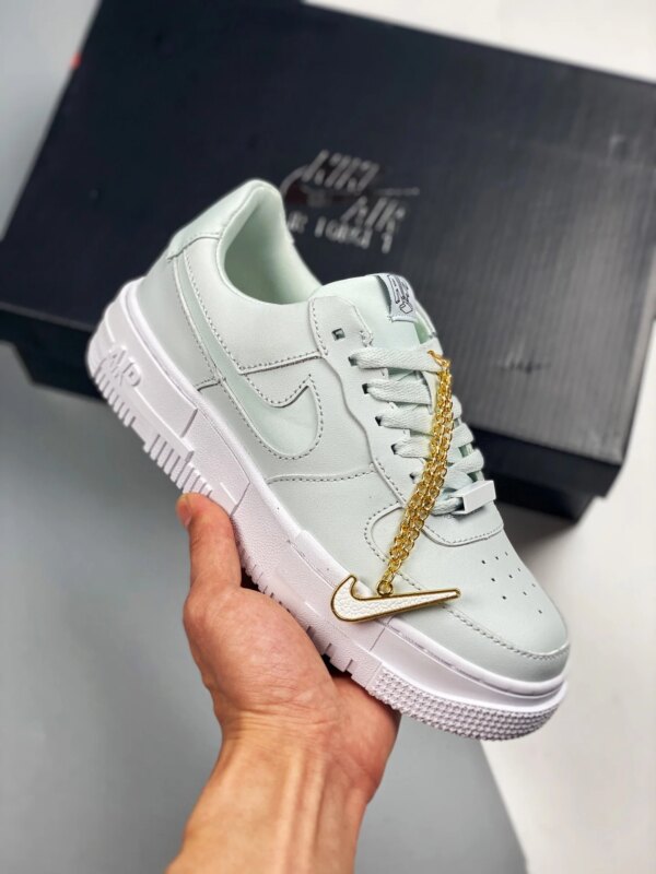 Nike Air Force 1 Pixel Ghost Aqua Black For Sale