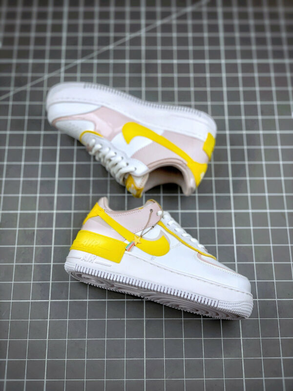 Nike Air Force 1 Shadow White Yellow CJ1641-102 For Sale