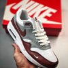 Nike Air Max 1 White Mystic Dates-Wolf Grey-Black DB5074-101 For Sale