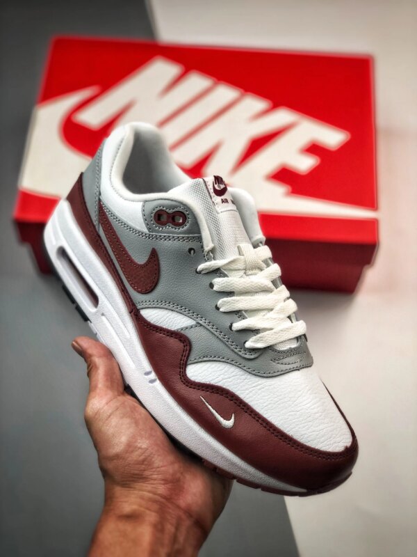 Nike Air Max 1 White Mystic Dates-Wolf Grey-Black DB5074-101 For Sale