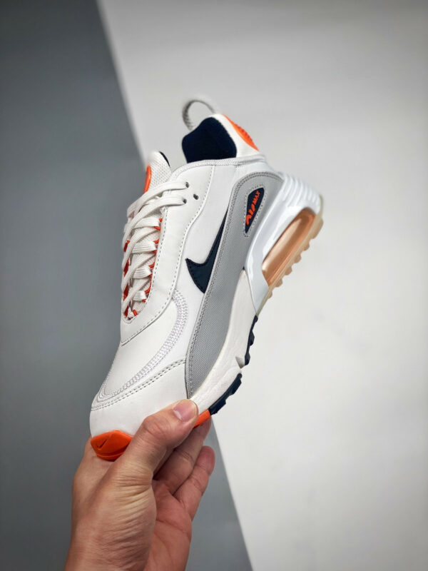 Nike Air Max 2090 White Grey Orange On Sale