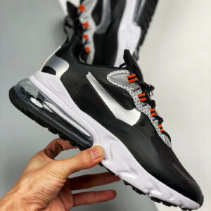 Nike Air Max 270 React Black Silver CT1834-001 For Sale