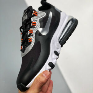 Nike Air Max 270 React Black Silver CT1834-001 For Sale