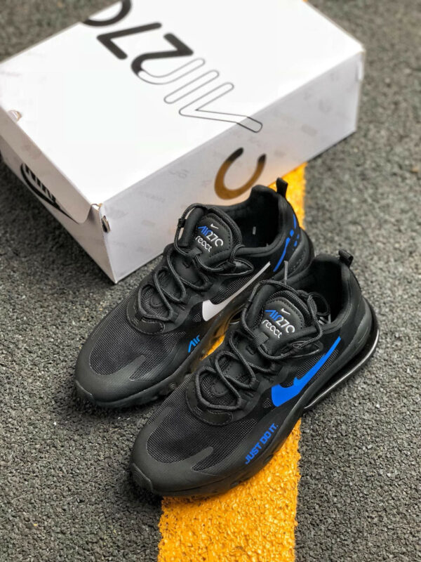 Nike Air Max 270 React Just Do It Black CT2203-001 For Sale