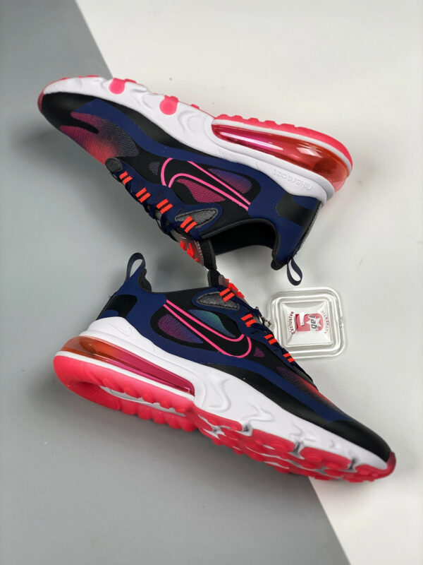 Nike Air Max 270 React Midnight Navy Hyper Pink For Sale