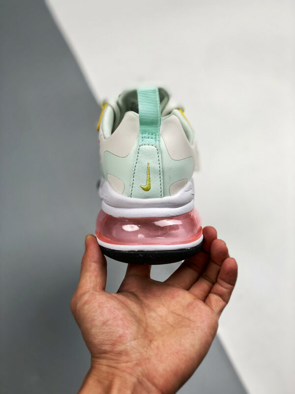 Nike Air Max 270 React Pale Ivory Barely Green Light Zitron White For Sale