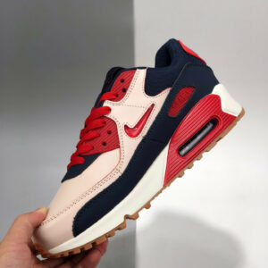 Nike Air Max 90 Home & Away Sail University Red-Gum Medium Brown