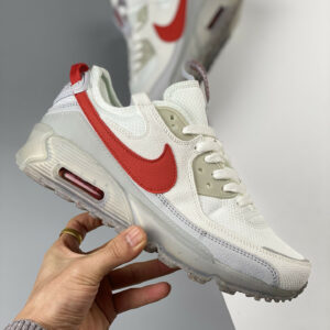 Nike Air Max 90 Terrascape White Red DQ3987-100 For Sale