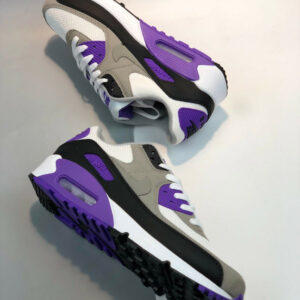 Nike Air Max 90 White Concord-Grey-Black For Sale