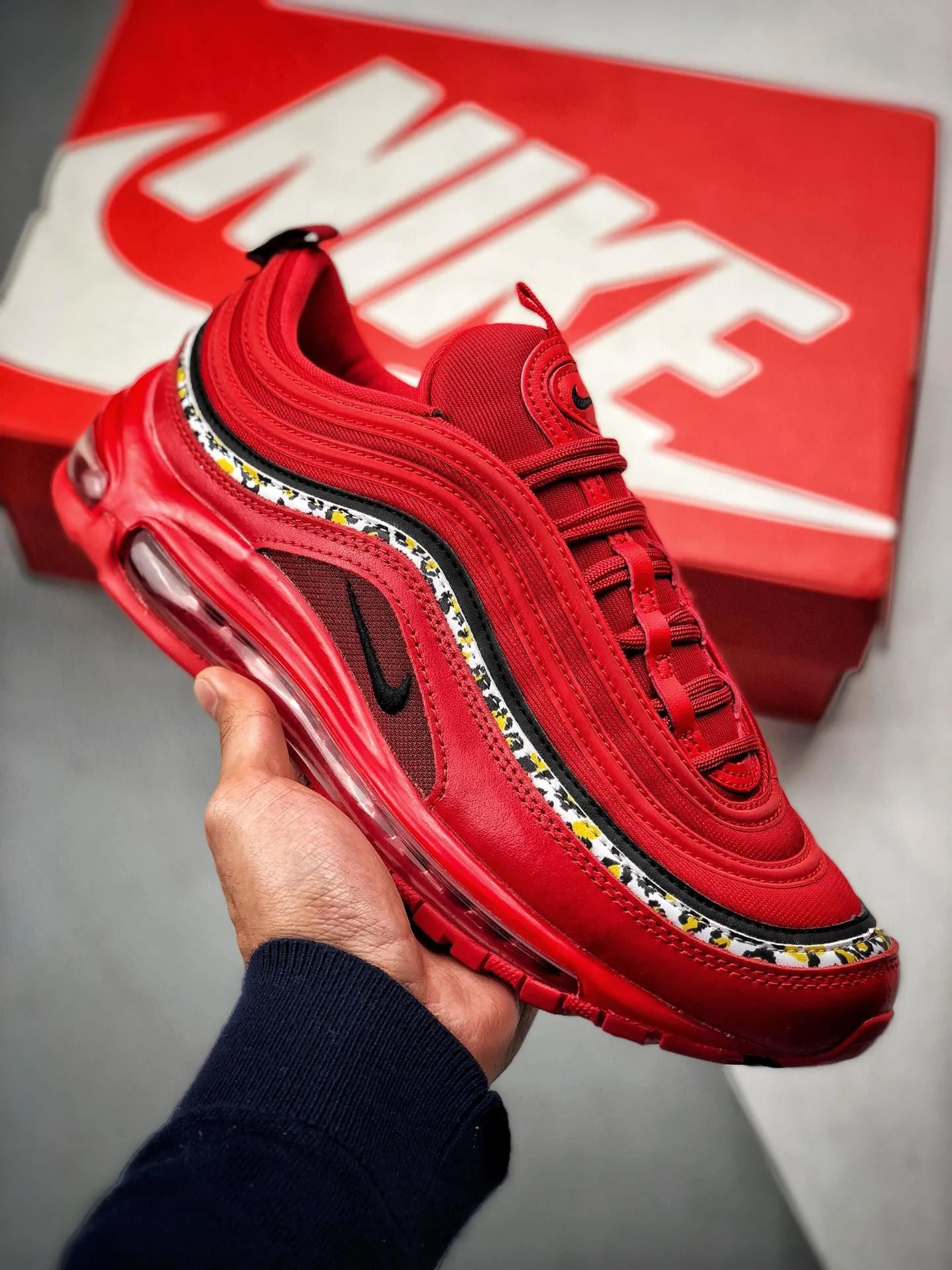Nike Air Max 97 Red Leopard BV6113-600 On Sale