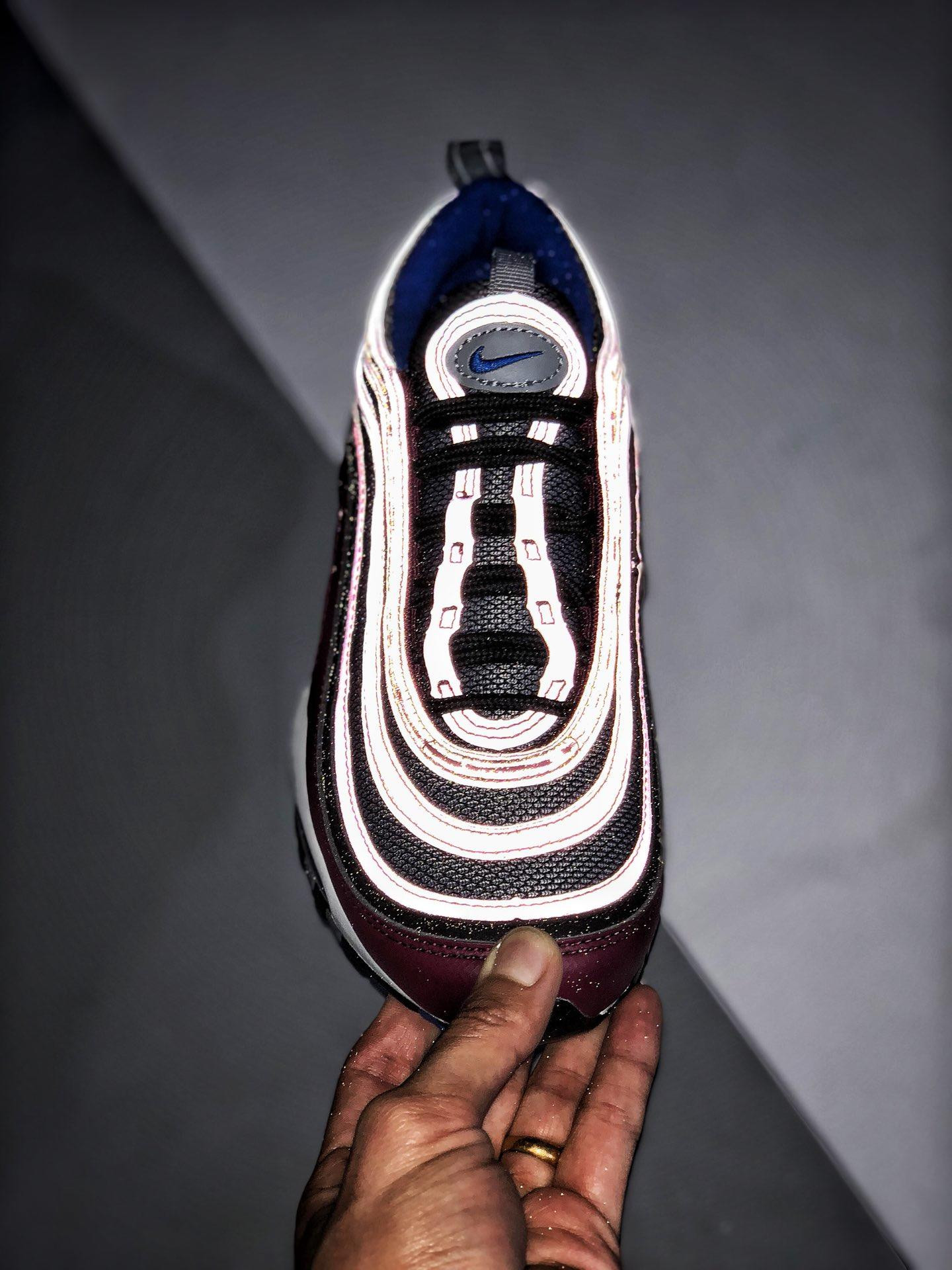 Nike Air Max 97 Cool Grey Racer Blue-Night Maroon On Sale