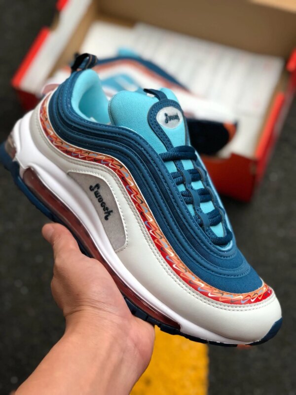 Nike Air Max 97 Swoosh Chain Pack Blue White On Sale