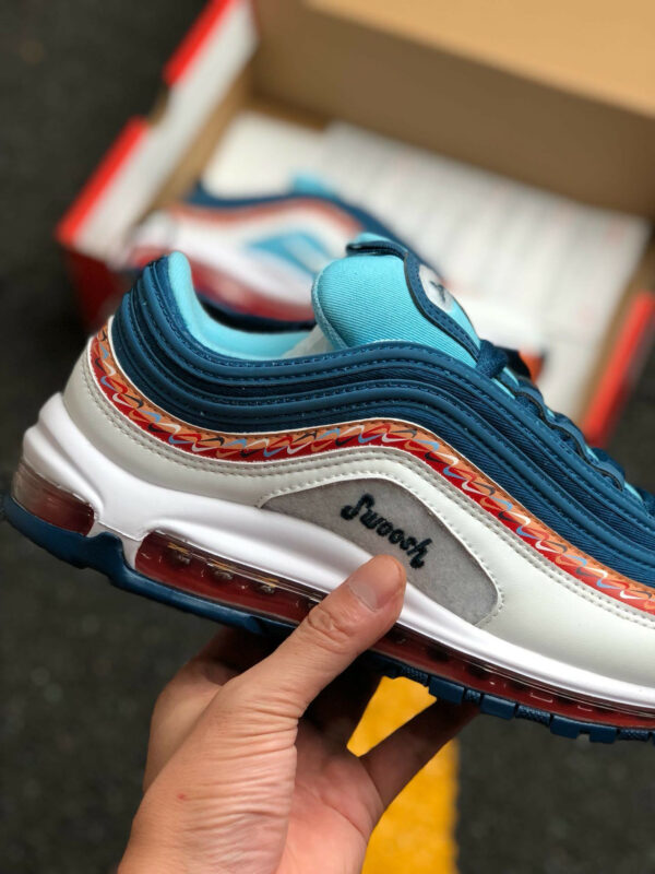 Nike Air Max 97 Swoosh Chain Pack Blue White On Sale