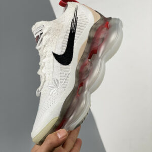 Nike Air Max Scorpion Leap High White Black-Varsity Red FD4319-101 For Sale