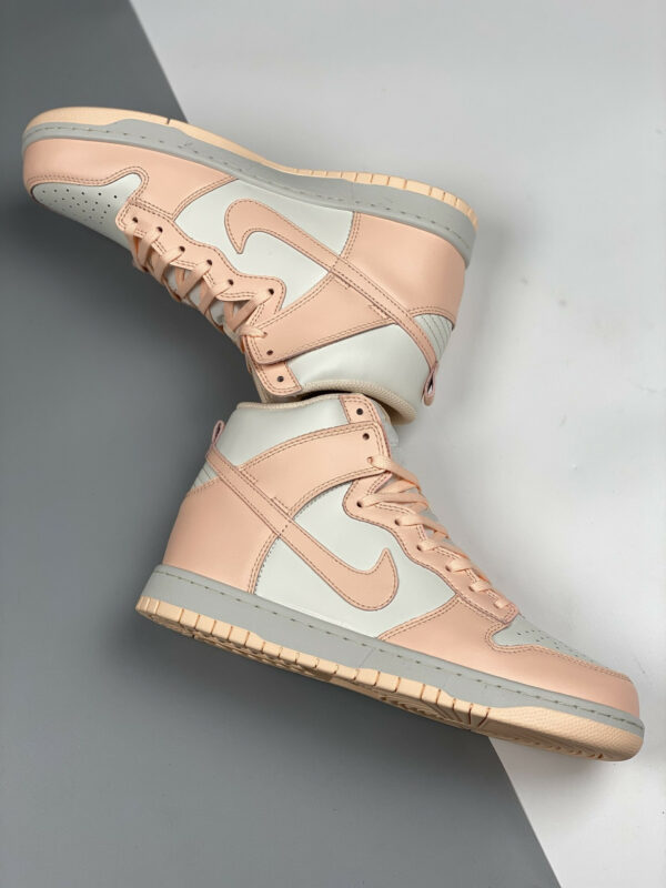 Nike Dunk High Sail Crimson Tint DD1869-104 For Sale