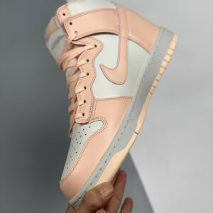 Nike Dunk High Sail Crimson Tint DD1869-104 For Sale