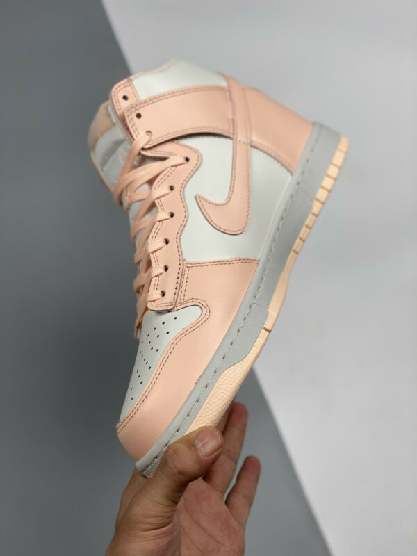 Nike Dunk High Sail Crimson Tint DD1869-104 For Sale