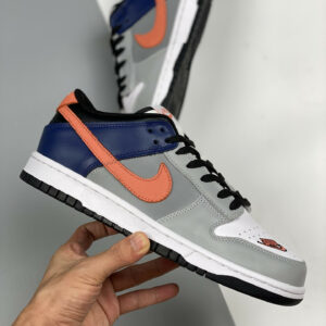 Nike Dunk Low EKIN White Neutral Grey-Orange Trance DC7454-100 For Sale